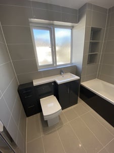Second after image of Bathroom Refurbishment in Irthlingborough for a client