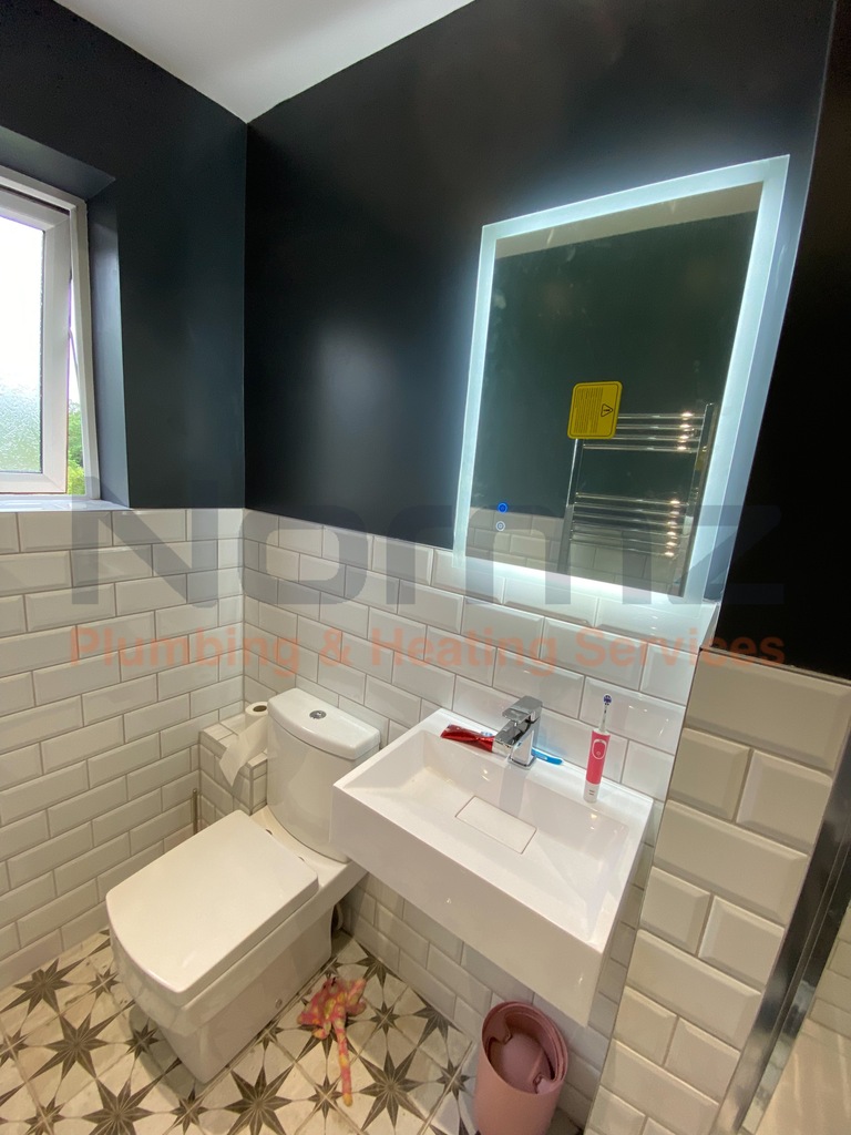Bathroom Fitting in Northampton Picture After Bathroom Renovation