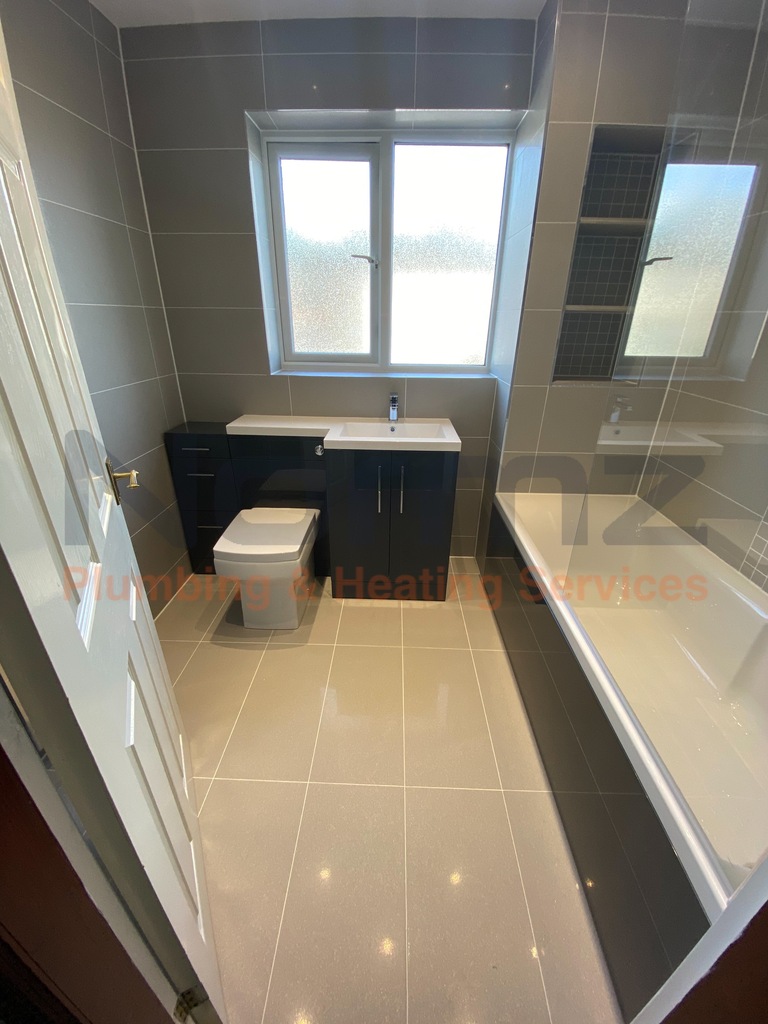 Bathroom Fitting in Irthlingborough Picture After Bathroom Refurbishment by Bathroom Fitter Normz Plumbing 5