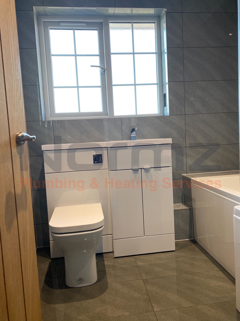 Bathroom Fitting in Northamptonshire Picture After Bathroom Renovation by Bathroom Fitter Normz Plumbing