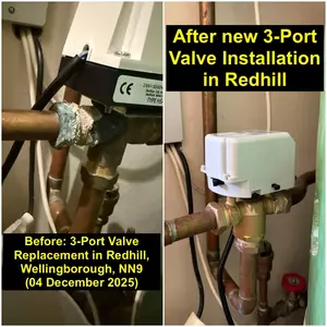3-Port Valve Replacement in Redhill Grange, Wellingborough (NN9) – 04-12-2025