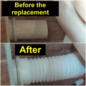 Toilet drain pipe replacement in Irchester near Gipsy Lane and London Road on 28-03-2026 fixing cracked leaking waste pipe