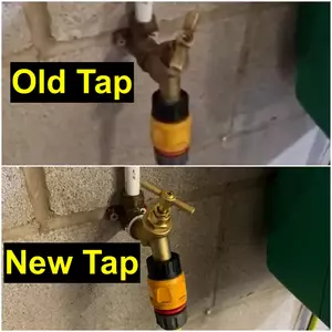 New outside tap installed near Northampton Road & Hayway Rushden NN10 replacing old leaking tap on 16-04-2026